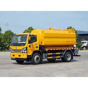 Camión de succión y limpieza de aguas residuales de alta presión, vehículo multifuncional para limpieza de alcantarillado para saneamiento municipal - Product Image 2