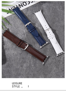 Correa de Reloj Lionorm Personalizada de Cuero Genuino de Lujo Vintage para <span class=keywords><strong>Apple</strong></span> <span class=keywords><strong>Watch</strong></span> Ultra 42mm 49mm 8 7 6 5 4 Descuentos por Volumen - Product Image 4