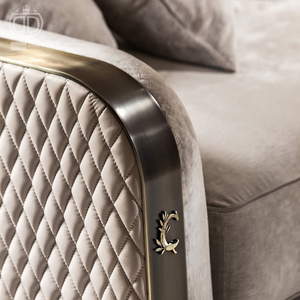 <strong>Italy</strong> Postmodern Luxury Italian Design High-End Modern Sectional Sofa Set Pure Genuine <strong>Leather</strong> for Living Room Furniture - Product Image 5