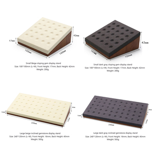 MC DLTP005 Soporte y Exhibidor de Joyería de Piedras Preciosas Luxury-<span class=keywords><strong>lite</strong></span> con Bandejas para Exhibición y Almacenamiento de Muestras - Product Image 2