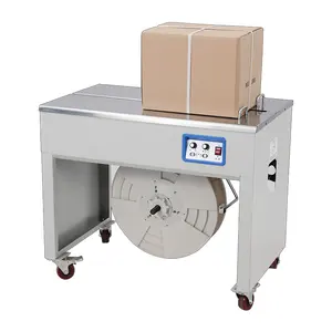 Imported Movement Semi Automatic Table Top Strapping Machine Dual-Motor Semi-Automatic Hot Melt Sealing Machine