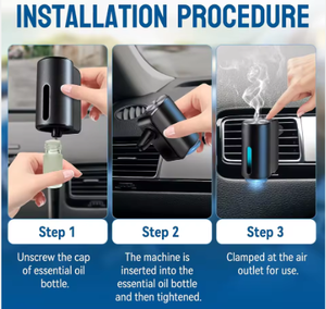 <span class=keywords><strong>Diffuseur</strong></span> de Parfum Automobile Rechargeable Électrique USB pour Huiles Essentielles – Vente en Gros - Product Image 5