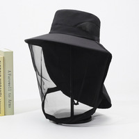 Topi Jaring Nyamuk Profesional untuk Pria dengan Jaring Pelindung Wajah Penuh & Desain yang Dapat Disesuaikan untuk Peternakan Lebah, Berkebun, dan Pekerjaan Luar Ruangan