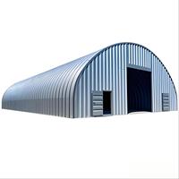 Edificios Prefabricados, Almacenes de Acero Estilo Quonset, Casa Modular Prefabricada, Cabaña Quonset, Estructura de Acero