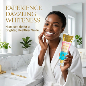 Pasta Dental Blanqueadora Portátil con Niacinamida, Elimina Manchas, Aclara los Dientes, Aliento Fresco, Gel de Menta, Seguro para el Esmalte, Sin Flúor, Uso Diario - Product Image 6