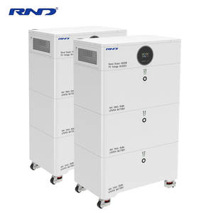 סוללת אחסון אנרגיה LiFePO4 ניתנת לערום, 45 קילוואט-שעה, IP54, מוכנה לאנרגיה סולארית, יחידת גיבוי ביתית, CAN 6 קילוואט, אמינה לשימוש ביתי - Product Image 1