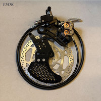Electric Motorcycle Rear Brake System Hydraulic Disc Brake Assembly Conversion Kit Replacement Upgrade Parts