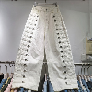 Ensemble tendance pour femme : <span class=keywords><strong>veste</strong></span> <span class=keywords><strong>en</strong></span> <span class=keywords><strong>jean</strong></span> rétro 2026 + pantalon long - Style élégant et décontracté - Product Image 6