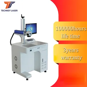20w Jewelry Stainless Steel Fiber Laser 30w 50w marking machine for sale metal laser engraver Raycus source