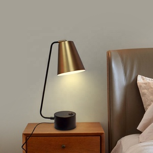 Lámparas de escritorio LED ajustables de Color negro, decoración de tamaño mediano, estudio de oficina, <span class=keywords><strong>pez</strong></span> multiusos moderno junto a la lámpara de mesa con E27 - Product Image 6