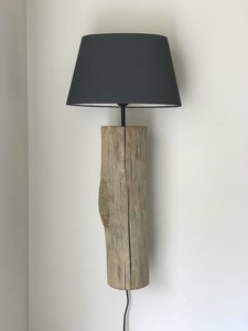 Lámpara de pared de planta de madera nórdica moderna, sombra de tormenta de lujo posmoderna, eléctrica para exteriores, Hotel, cabecera, artesanía decorativa - Product Image 5