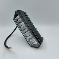 Barre lumineuse multifonctionnelle tout-terrain 6 pouces 18W 6PCS LED RGB pour camion tout-terrain UTV ATV
