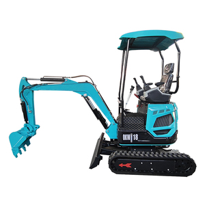 Mini Excavadora hidráulica sobre orugas de 1-2 toneladas para plantas industriales de construcción agricultura con accesorio de cubo - Product Image 5