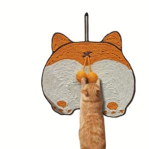 Sword Cat - Jouets pour chats en sisal écologique, résistants à l'usure, à fixer au mur, protection anti-griffures pour canapé, griffoir pour chats - Product Image 1