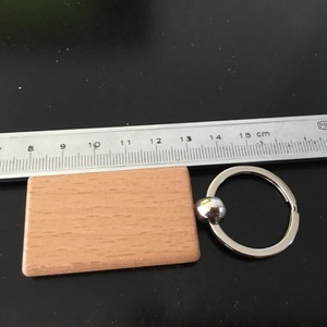 Oneway Wholesale Promotional Souvenir <b>Gift</b> Key Chain Custom Personalized Engraved Logo Blank Wooden Keychain - Product Image 6