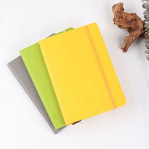 Carnet de notes personnalisé en cuir PU relié avec couverture rigide A5 avec 60 feuilles de papier beige pour une utilisation promotionnelle - Product Image 3