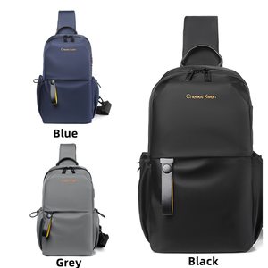 Túi Đeo Thắt Lưng Đựng Tiền Du Lịch Giải Trí Cho Nam Mẫu Mới 2023 Thời Trang Túi Đeo Ngực Ba Lô Nhỏ - Product Image 2