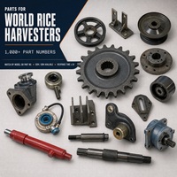 Machine à récolter le riz de la marque WORLD, livrée avec toutes les pièces à bas prix, boîte de vitesses 90, bague de direction 48*44*50 ZKB90-303-012C