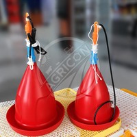 Nouvelle abreuvoir automatique Plasson Bell pour volailles, poulets de chair, poules pondeuses, canards, oies, dindes, petites, moyennes et grandes tailles, en plastique, certifiée CE