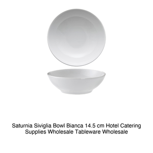 Siviglia White <b>Bowl</b> Ø 14.5 cm Saturnia - Product Image 2