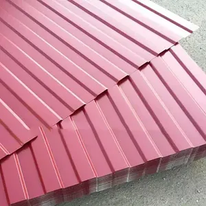 Vor lackiertes Wellblech aus verzinktem Stahl, farb beschichtetes Eisen metall für den privaten und gewerblichen Gebrauch - Product Image 6