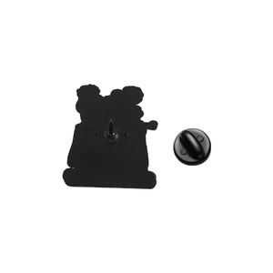 Lo smalto della macchina da scrivere di fiori di moda spilla le parole del dipartimento dei poeti torturati importa spille distintivo gioielli regalo - Product Image 5