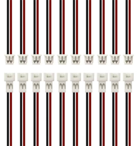 Kabel Harness Konektor JST PH 2.0mm 2Pin Kustom, Kabel Elektronik 28AWG Merah Hitam untuk LED Strip/Lampu/PCB - Product Image 2