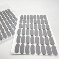 Joint d'étanchéité de batterie en silicone antidérapant auto-adhésif sur mesure avec service de coupe