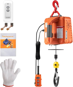Paranco Elettrico Portatile Efficiente con Cavo, Paranco Elettrico Portatile a Fune Metallica 220V - Product Image 3