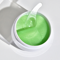 Vente en gros de 30 paires de patchs pour les yeux en gel de cristal multicolores, atténuent les ridules, réduisent les cernes, masque pour les yeux au collagène