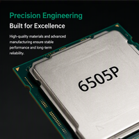 Prosesor CPU 6505P Computing Power DDR5 FCLGA4710 12C/24T 48MB untuk Pusat Data / Prosesor Enterprise