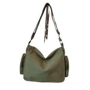 Bolso de hombro informal de lona para mujer de gran capacidad, bolso de estudio para estudiantes universitarios, bolso de viaje, bolso cruzado ligero - Product Image 3