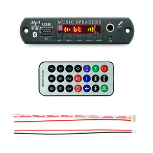 Micrófono de cable Placa decodificadora inalámbrica <span class=keywords><strong>Bluetooth</strong></span> Módulo DE REPRODUCTOR DE MP3 <span class=keywords><strong>Bluetooth</strong></span> 12V - Product Image 6