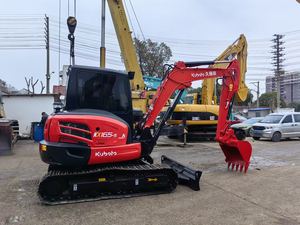 Mini-excavatrice d'occasion Kubota KX165 KX165-5 de 5 tonnes, excavatrice Kubota KX163 KX165 d'occasion avec patins en caoutchouc - Product Image 5