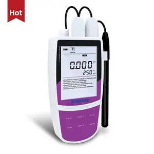 BIOBASE Cina Portabel Ion Meter Langsung Ion Konsentrasi Pembacaan Digitel Ph Meter