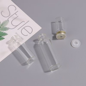 Bán Buôn 10Ml Penicillin Chai Mẫu Bao Bì Chai Ống Trong Suốt/Brown Kho Giải Pháp Chai Mỹ Phẩm Lọ - Product Image 1