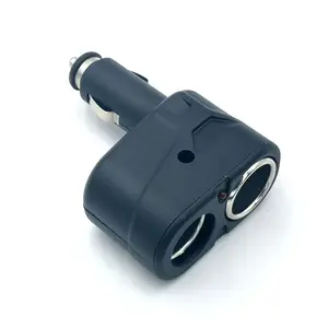 Durable 2 Way Car Cigarette Lighter Socket Car Splitter Charger Adapter Plug