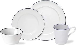 Vente en gros d'assiettes et bols en céramique émaillée, ensemble <span class=keywords><strong>de</strong></span> vaisselle <span class=keywords><strong>de</strong></span> forme personnalisée en grès - Product Image 3