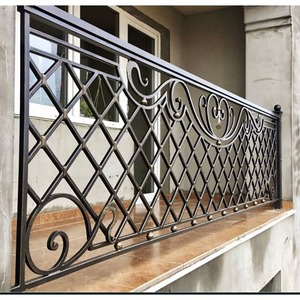 <span class=keywords><strong>Balustrade</strong></span> d'<span class=keywords><strong>extérieur</strong></span> en fer, alliage d'aluminium, laiton, acier inoxydable européen, <span class=keywords><strong>PVC</strong></span>, certifiée ISO9001, résistante à la rouille, pour jardin, centre commercial, escalier - Product Image 6