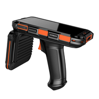 Lecteur-graveur RFID UHF portable Android 13 robuste à haute performance et longue portée pour la gestion des stocks d'entrepôt