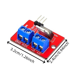 Module de commande IRF520 - Module de commande MOSFET (transistor à effet de champ semi-conducteur à oxyde métallique) - Product Image 5
