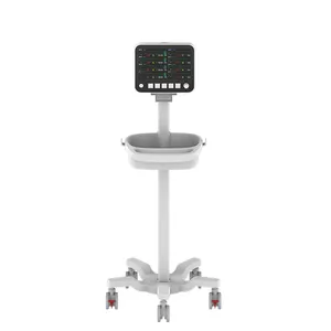 ISO13485 FDA固定高度定制医院医疗病人监护仪手推车滚动支架
