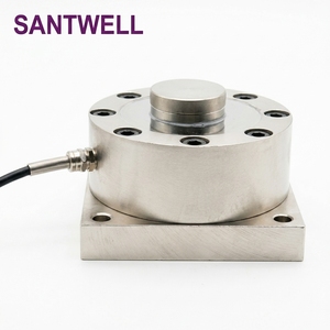Célula de Carga de Acero Aleado de Alta Precisión Santwell <span class=keywords><strong>LFT</strong></span> 0.5t-60t con Radios, Precisión del 0.02%, Certificación CE RoHS, para Básculas de Camiones/Monorriel - Product Image 1
