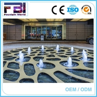 Fuente de Agua Programable para Exteriores con Luces LED de Colores de 9W, Fuentes de Agua con Espuma Iluminada
