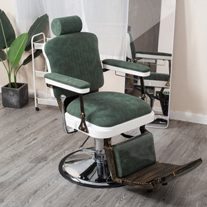 Chaise de barbier hydraulique HZ8753, réglable en hauteur, chaise de salon professionnelle, usage commercial - Product Image 1