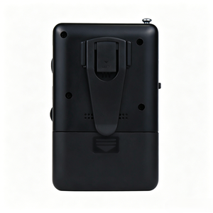 Mini <span class=keywords><strong>Radio</strong></span> <span class=keywords><strong>Analogica</strong></span> Tascabile AM <span class=keywords><strong>FM</strong></span>, Alimentata a Batteria con Antenna Telescopica, Jack per Cuffie da 3,5mm e Clip per Cintura Posteriore per Uso Esterno - Product Image 3