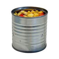 Mélange de légumes en conserve de qualité restaurant (pomme de terre, maïs, carotte, haricots verts) 24 boîtes emballage d'exportation
