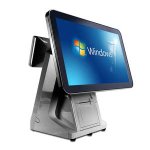 Sistema POS de Escritorio con Pantalla Táctil de 15.6/15/11.6 Pulgadas para Restaurante, Terminal de Pago Android con Impresora Térmica Integrada - Product Image 5