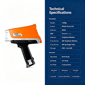 Analyseur XRF portatif VANTA Element d'occasion, machine de test des métaux d'occasion, analyseur d'alliages portable - Product Image 3