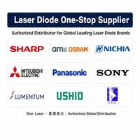 Diode laser bleue haute puissance SHARP (longueur d'onde 395 nm, 300 mW) Tête laser large bande